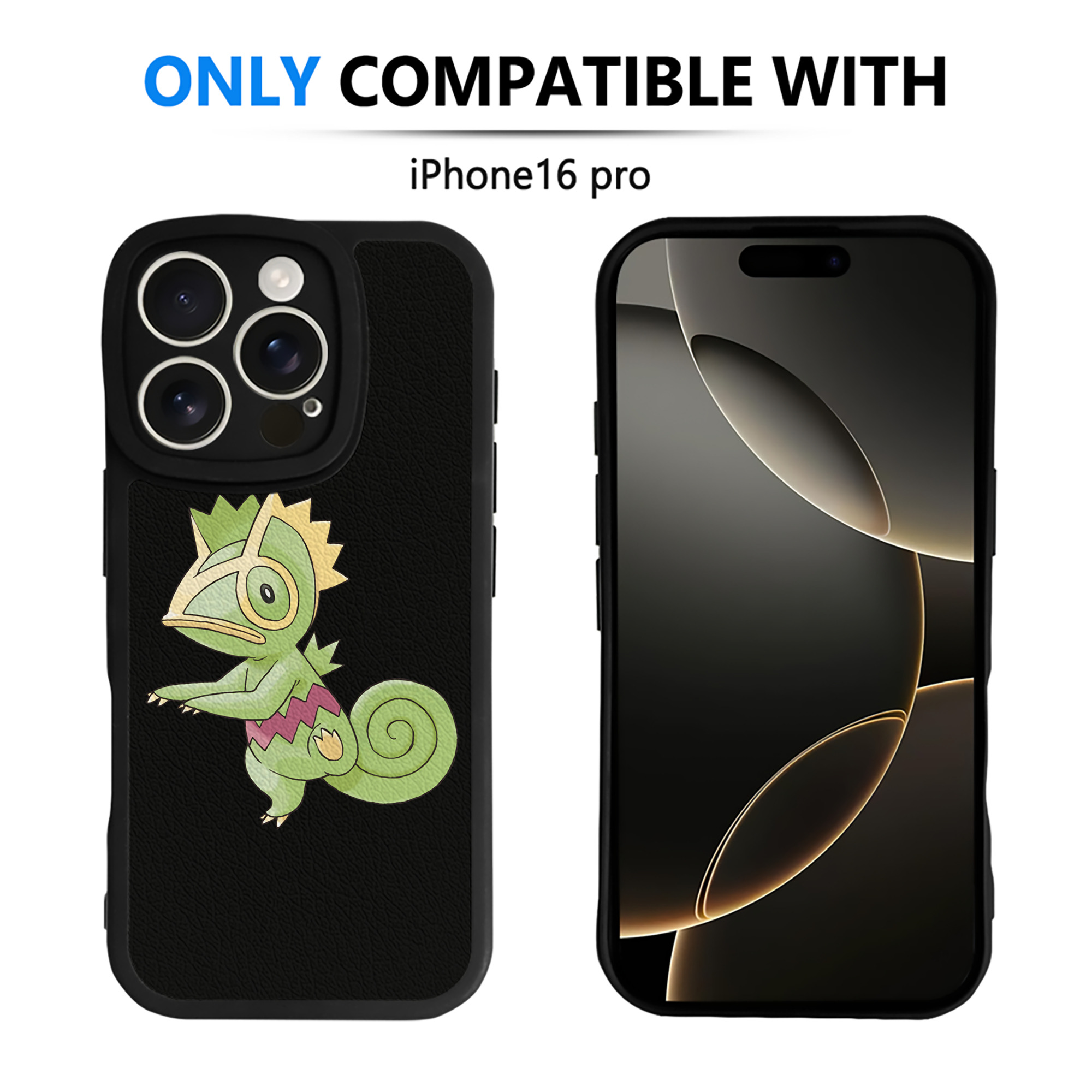 （画像用） ポケットモンスター Pokémon 【iPhone 16シリーズ対応】シリコンスマホケース（レザー調） 材質：シリコン